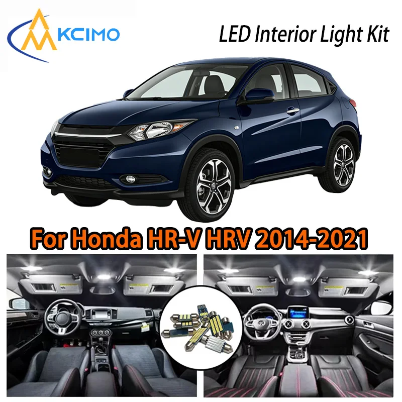 

Premium Two Colors LED Interior Lights For Honda HR-V HRV 2014-2021,Durability for a Customizable and Enhanced Cabin Atmosphere