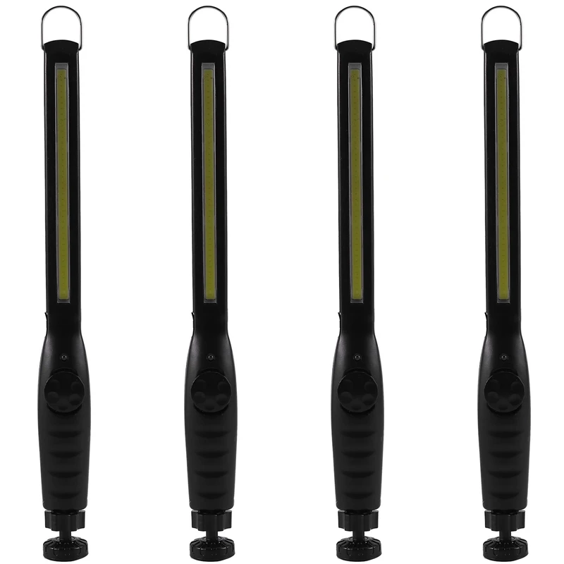 4X Cob Multi-Function Flashlight Car Repair Light Outdoor USB Charging Hand Lamp