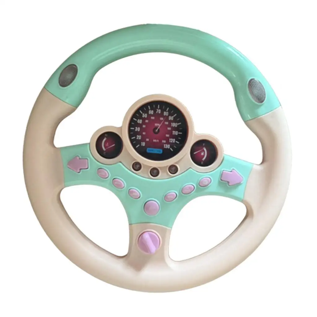 Steering Wheel Musical Toys Interactive Sensory Toy for Children Education and Motor Skills Enhancement
