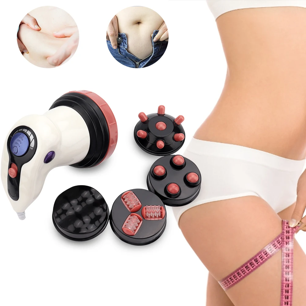 4 In 1 Electric Slimming Massage Vibrating Body Slimming Relax Health Care Massage for Anti Cellulite Machine Beauty Tools