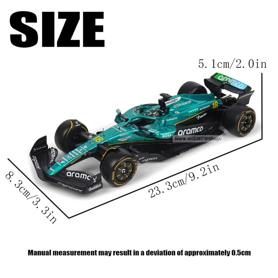 ブラーゴ 1:24 F1 2025 アストンマーティン AMR25 14 # フェルナンド