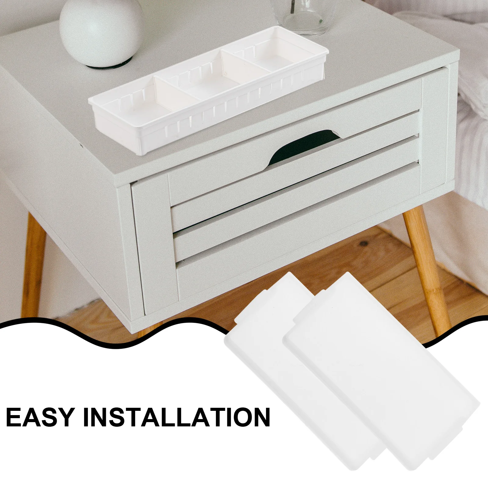 

32pcs Drawer Dividers ganizer for Clothes Underwear Socks Plastic Dresser Compartment Separator Storage Solution