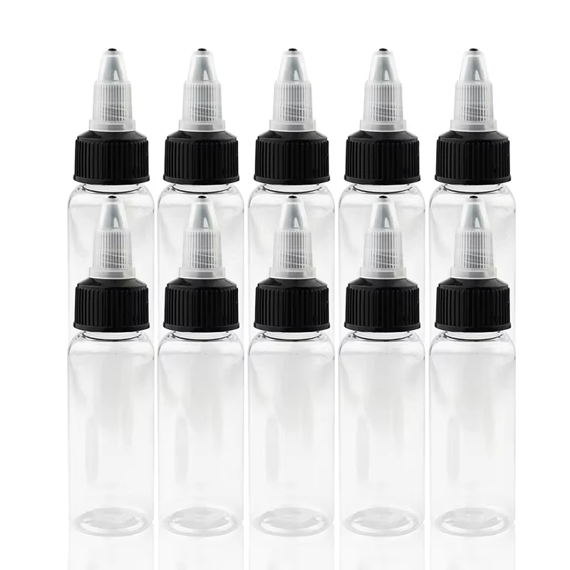1 Stück Airbrush-Tinten-Dosierflasche, 15/30/60/100/120 ml, Dosierflaschen für Tinte und Pigmente, Tattoo-Zubehör, Tattoo-Zubehör