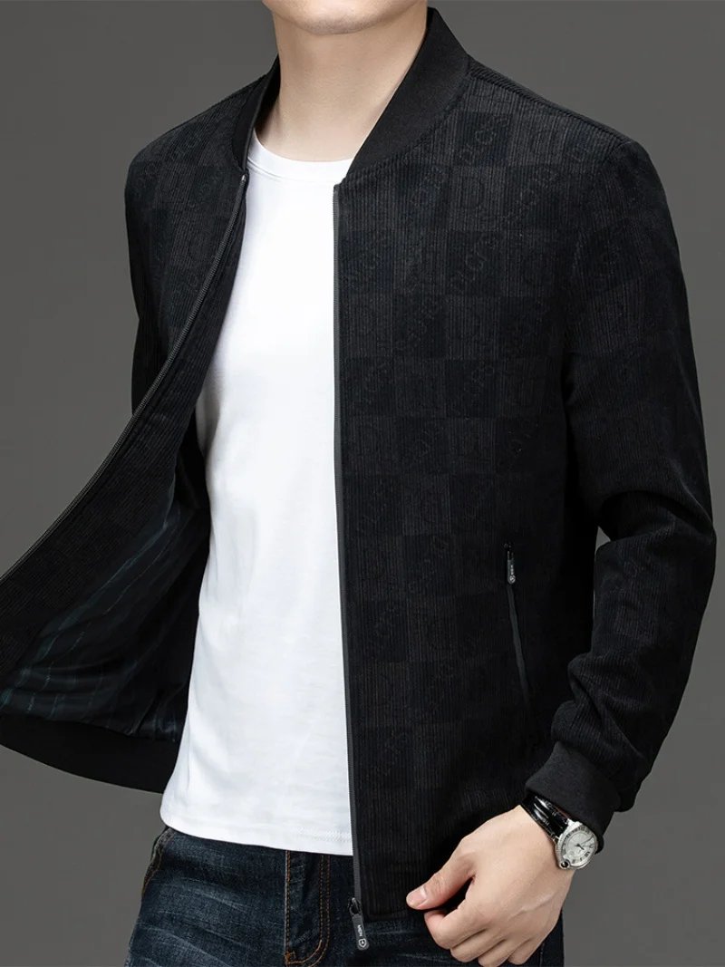 2025 Men's Casual Business Jacket Fashionable High-Quality Spring Autumn New Stylish Coat for Men