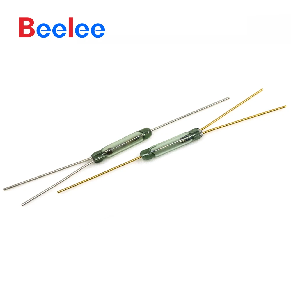 50 Buah Saklar Reed 3 Pin 2.5*14 BL-CGHG-2.5X14-3 Saklar Proximitas Reed Silinder Magnetik Tertutup