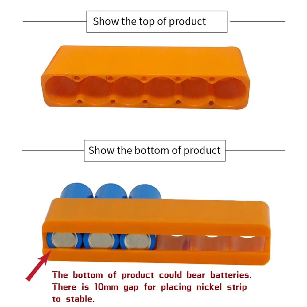 18650 Lithium Battery Case Holding Fixture Li-ion Battery Pack Welding Fixture Battery Holding Mold Welding Auxiliary Tools