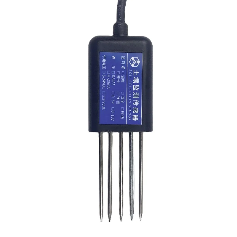 

7-in-1 High Sensitivity Digital Soil Sensor Quick Response with High Precision Probe