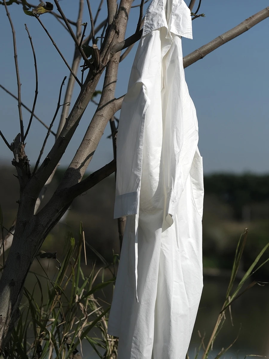 

Женский Long Sve White irt Busin Commuter Sle, свободный крой, удобный дизайн средней длины, защита от ультрафиолета