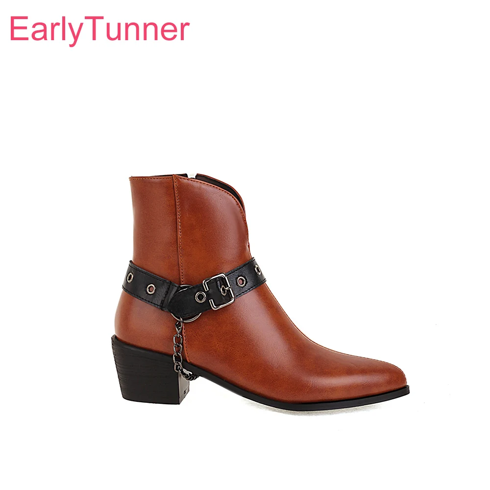 

2025 Новые зимние элегантные женские ботинки челси желтого цвета винно-красного цвета, женские модельные туфли на высоком квадратном каблуке, большие размеры 12, 436, 48