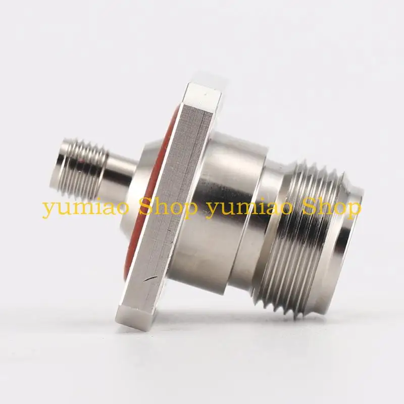 587B Connector N Type Female To SMA 4Holes Flanges L16 N To SMA Female 4Hole Flanges Chassis Panel Mount