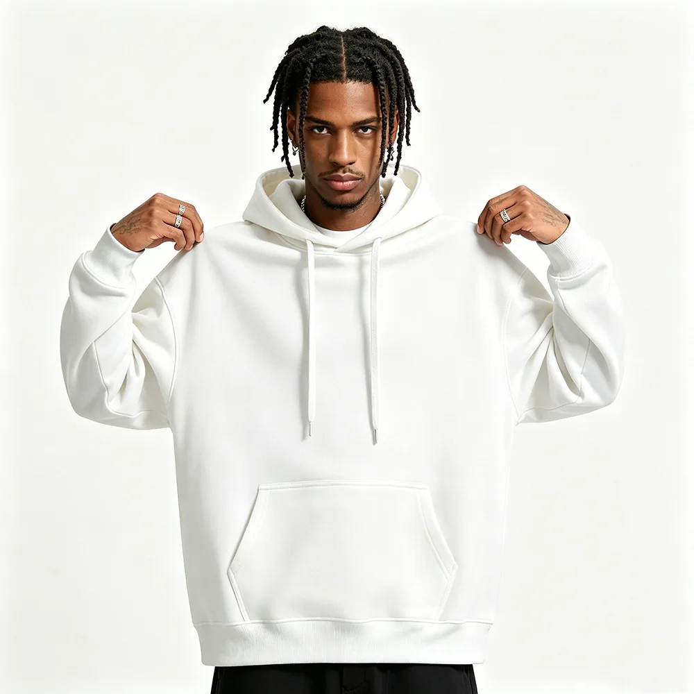Herren- und Damen-Hoodies in Unifarben mit Taschen, Sport- und Fitness-Sweatshirts, modische Freizeitpullover in mehreren Farben – Detail 23
