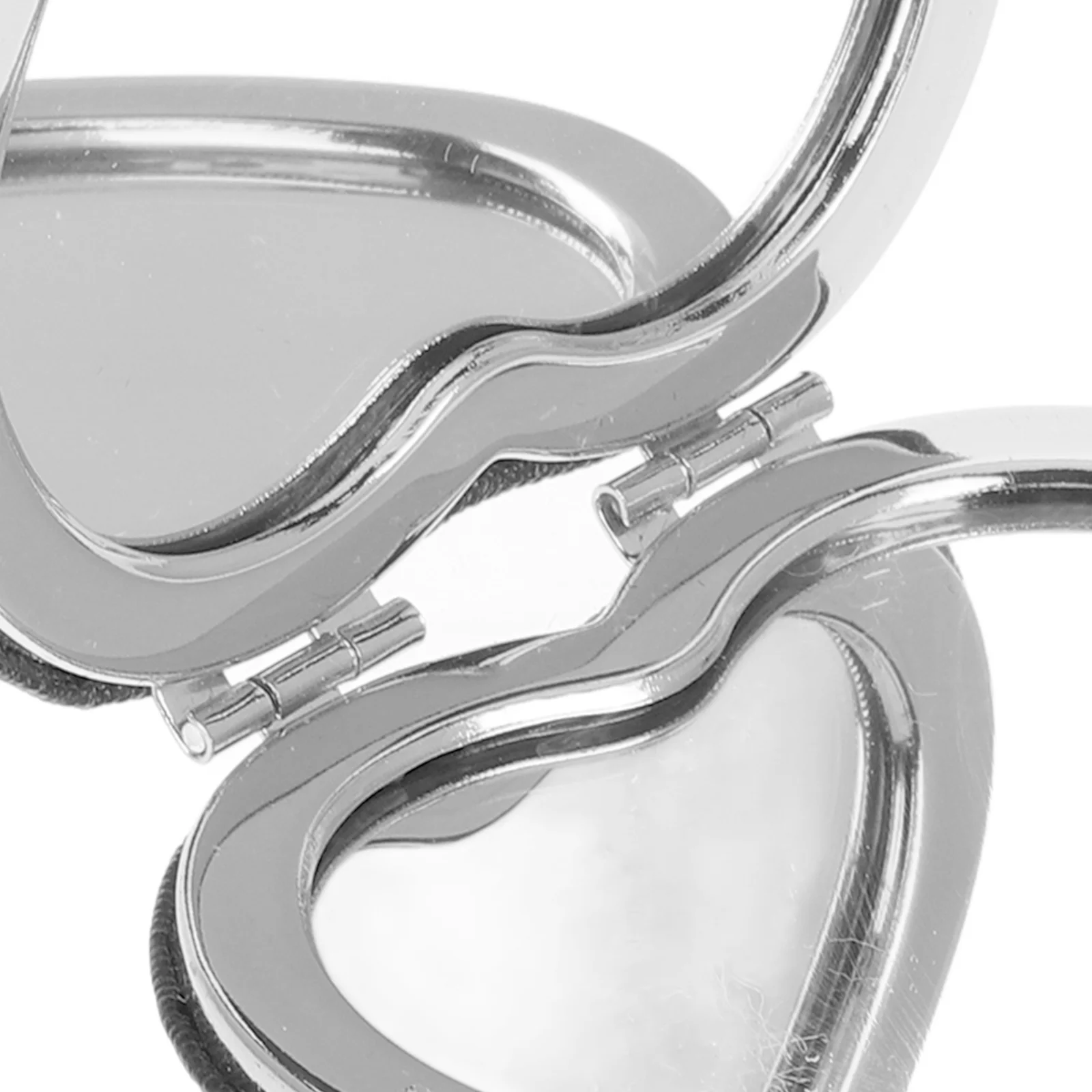 Mini Hart Make-upspiegel Draagbare Dubbelzijdige Compacte Spiegel voor Portemonnee Kleine Reizen Essentieel Schattig Zakaccessoire