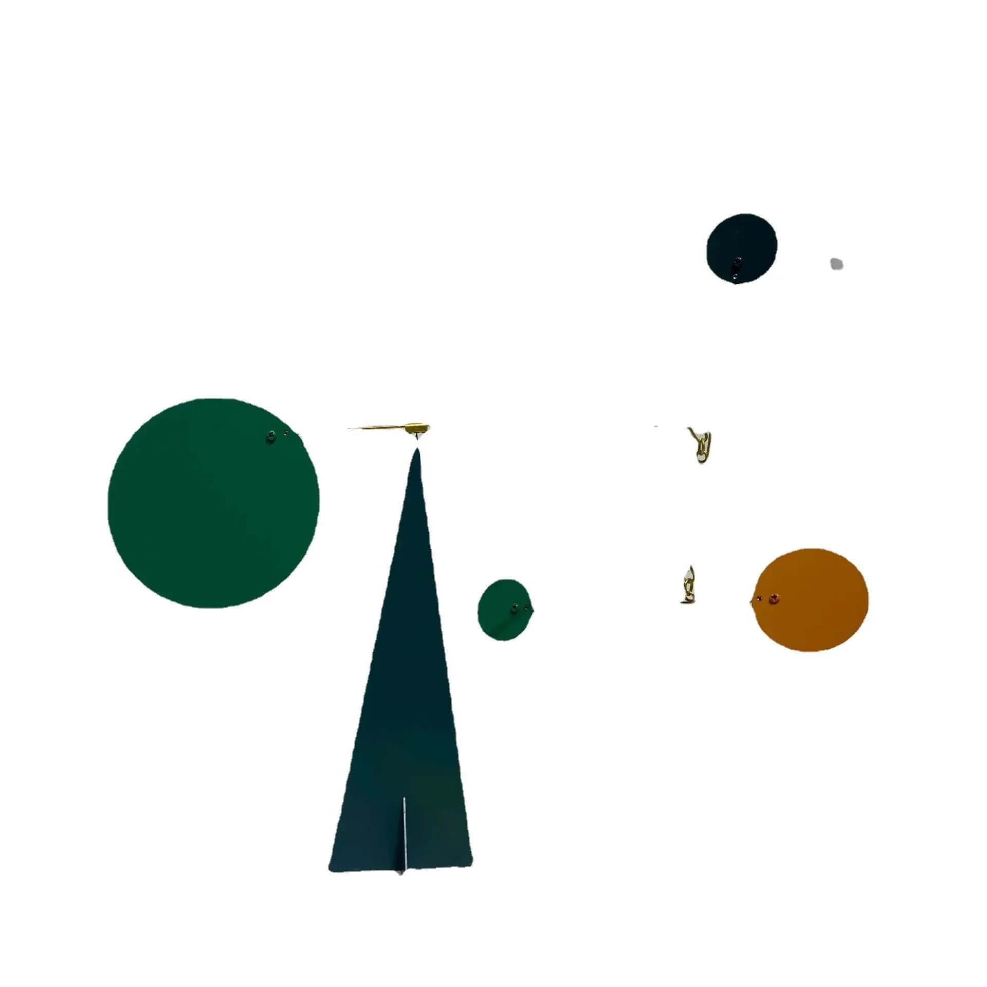 التوازن الحديث البسيط الحلي الهندسية الديناميكية Morandi المفروشات المعدنية الناعمة ديكور فني منزلي