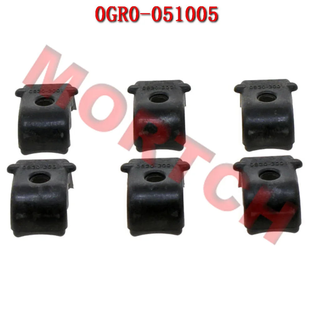 6PCS CVT Embreagem Nylon Peso Protector Roller 0GR0-051005 Para CFMoto ATV CForce UForce ZForce450L 550L 600 191Q 191R 191S CVTech