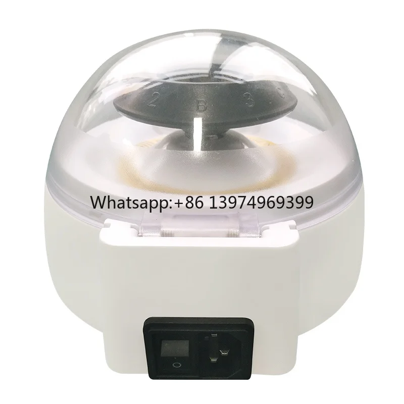Easy to Replace the Rotor Laboratory Microcentrifuge High Speed Mini Centrifuge Rotor for 8-tube Strips Centrifuge