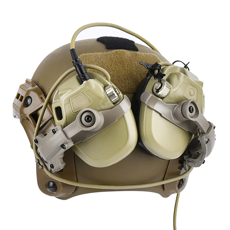 WADSN Hanging Tactical Headphone Fit Wendy FLUX helmet e FAST AMP headset Outdoor Hunting Sport auricolari accessori