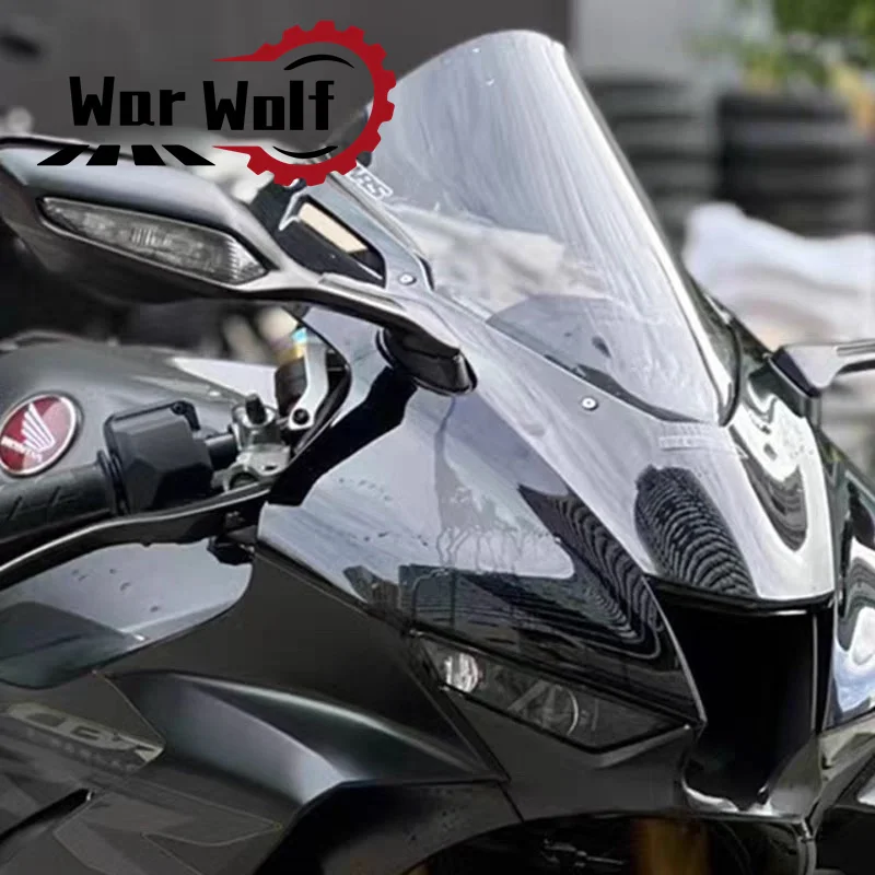 For HONDA CBR1000RR CBR 10000RR 2017 2018 2019 Motorcycle Sport Windshield Windscreen Kit Deflector Shroud Shield Guard Fairing