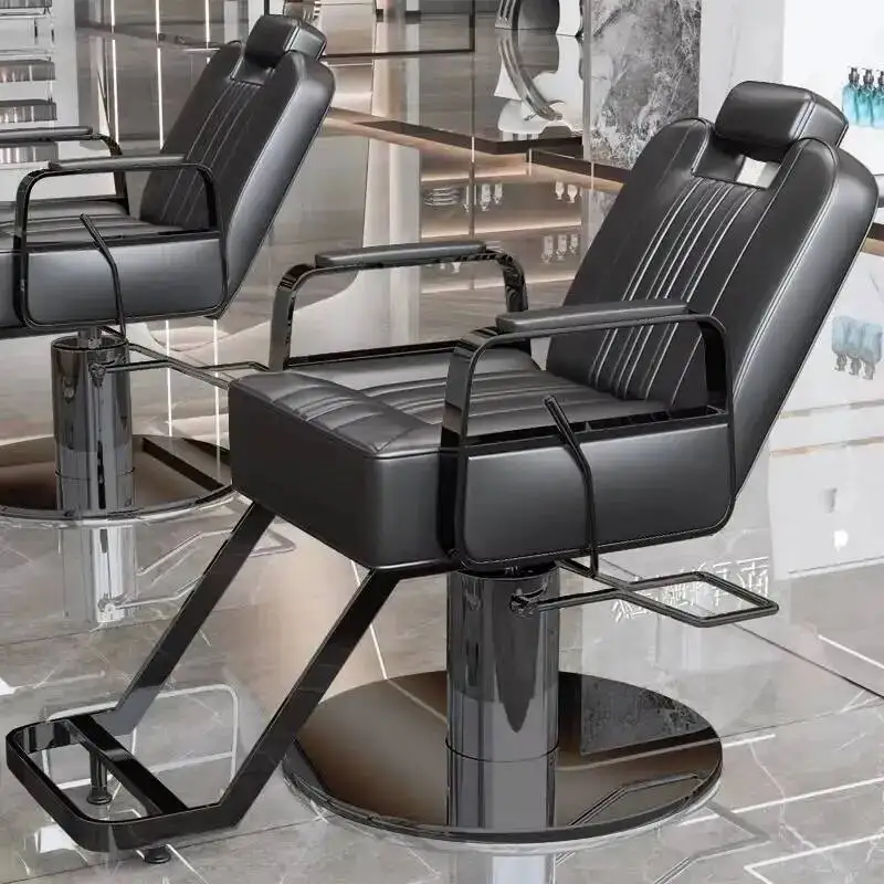 

Luxury European Barber Chairs Classic Premium Modern Beauty Salon Chairs Exquisite Glamour Silla Para Lashista Salon Furniture