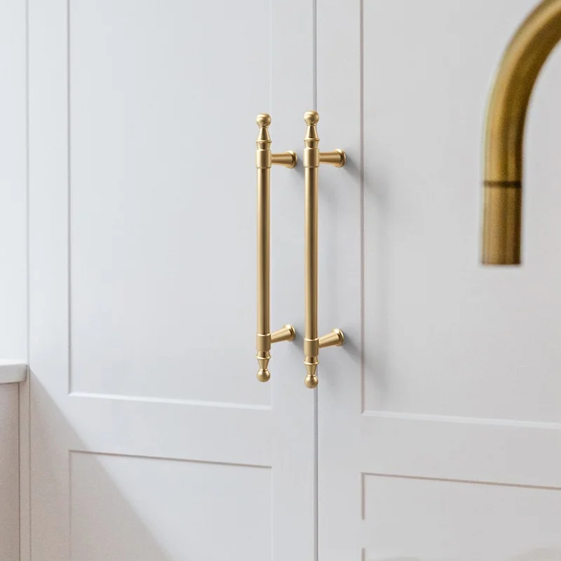 Modern Simple Kitchen Cabinet Handles Solid Cabinet Knobs And Handles Bedroom Wardrobe Drawer Knobs Home Furniture Hardware