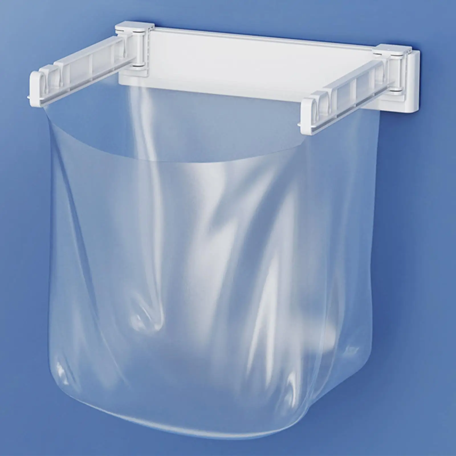 Foldable Trash Bag Holder Multi Purpose Garbage Bag Holder Kitchen Organizer for