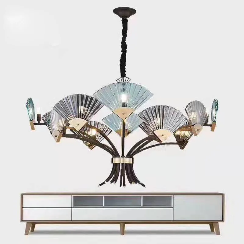 Chinese style modern chandelier, atmosphere living room creative personality dining room bedroom Internet celebrity chandelier