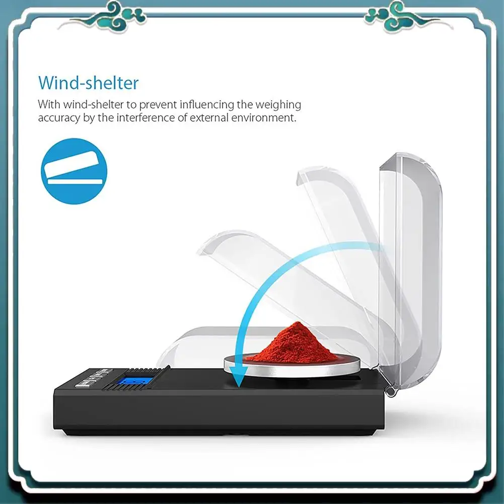 

Простая в использовании весы Milligram 50 г/0,001 г, прецизионные весы M========грам, MG, карманные весы, лабораторные весы с ЖК-дисплеем, буквенные весы