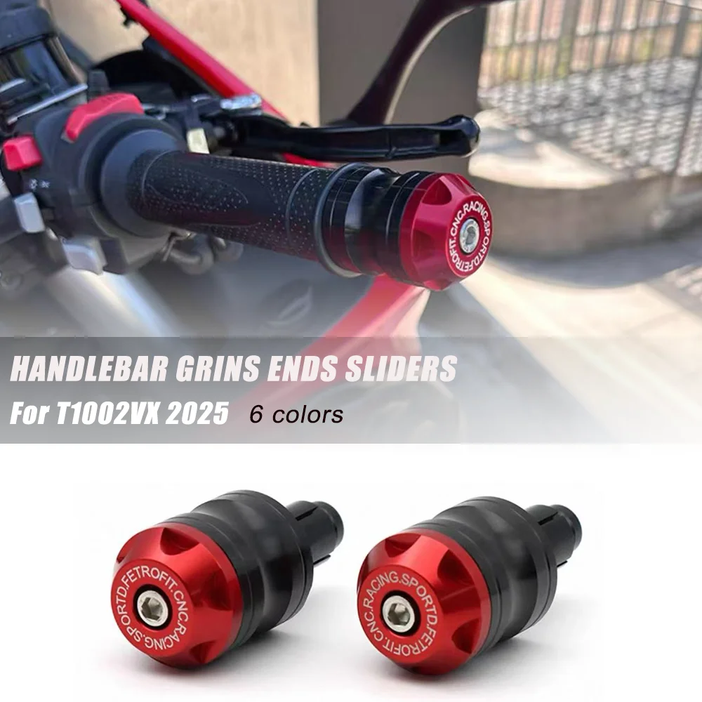 

CNC Alloy Motorcycle Handlebars – Shockproof handlebar balance plug handles For T1002VX 2025