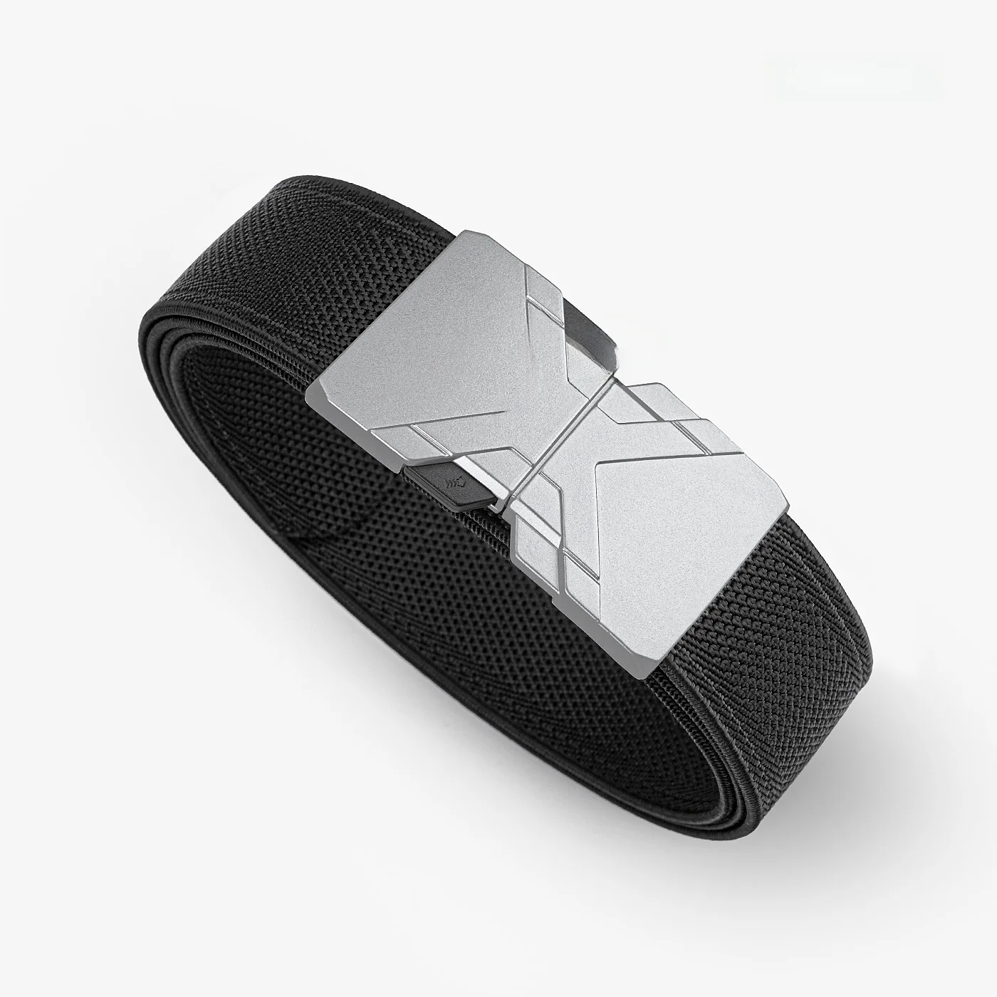 silver-alloy-tactical-waist-belt-quick-release-buckle-elastic-casual-business-belt-adjustable-length-cut-short-leisure-scene