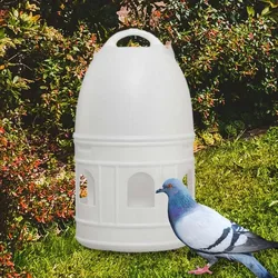 Bird Feeder Water Pot  Bird Cage Accessories Plastic Pet Dispenser Pigeon Container Bottle Large Capacity Bird Cage Handle