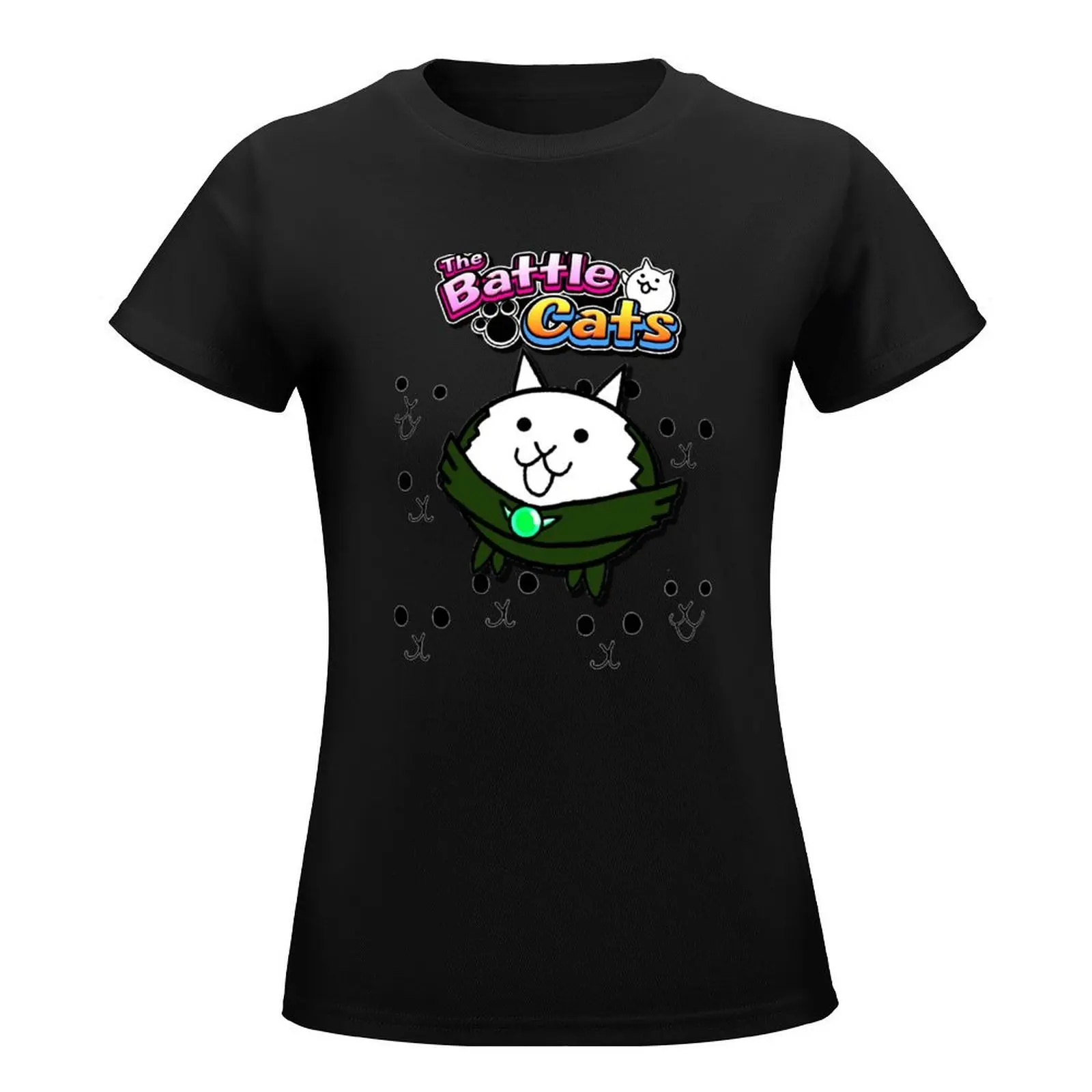 Battle Cats - Relic Cat T-Shirt korean fashion vintage clothes Women's summer blouses 2024