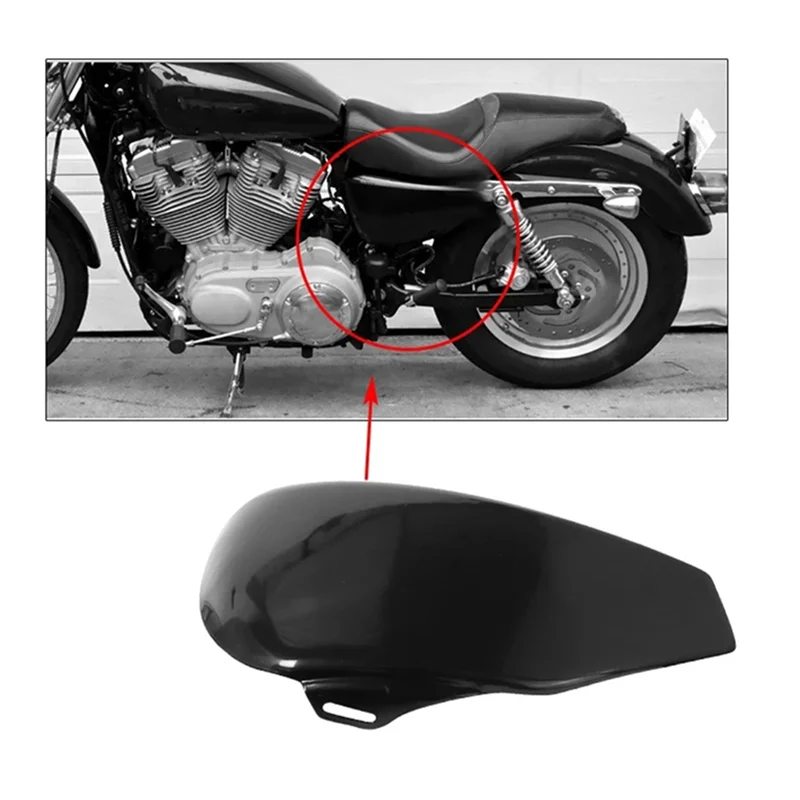 

Motorcycle Left Battery Cover Kit For Sportster XL1200 883 X48 2004-2013 Battery Cover Guard Parts