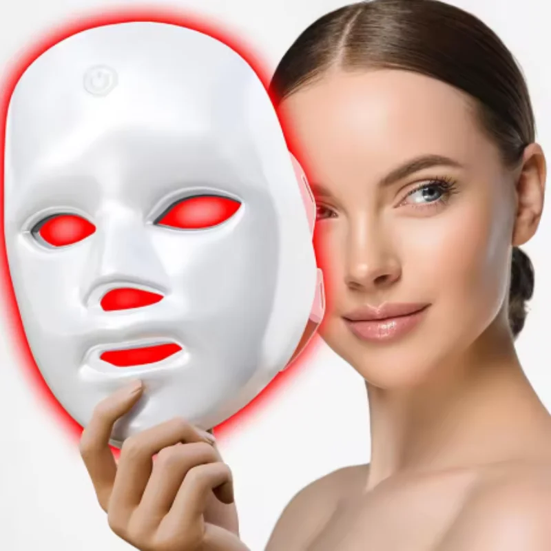 Wireless LED Mask LED Face Mask Photon Skin Firming Anti Aging Rejuvenation Beauty Mask Machine