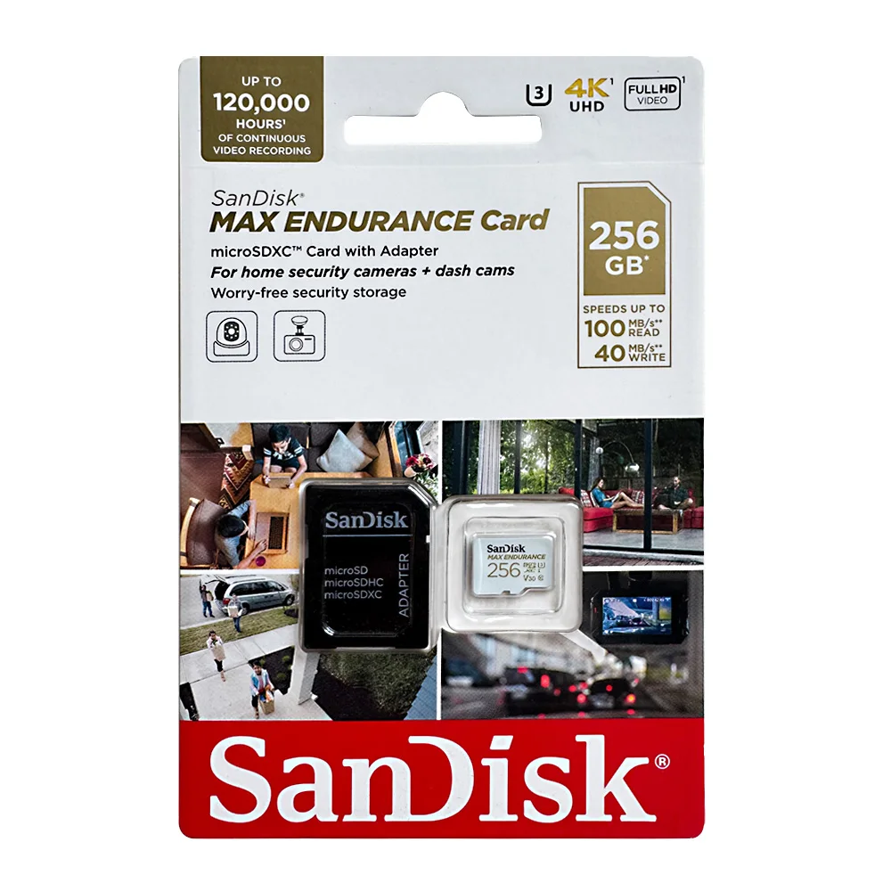 SanDisk Extreme PRO MicroSD Speicherkarte 64GB 128GB 256GB 512GB 1TB MAX ENDURANCE TF-Karte Full HD 4K für Action-Kameras oder Drohnen – Detail 9