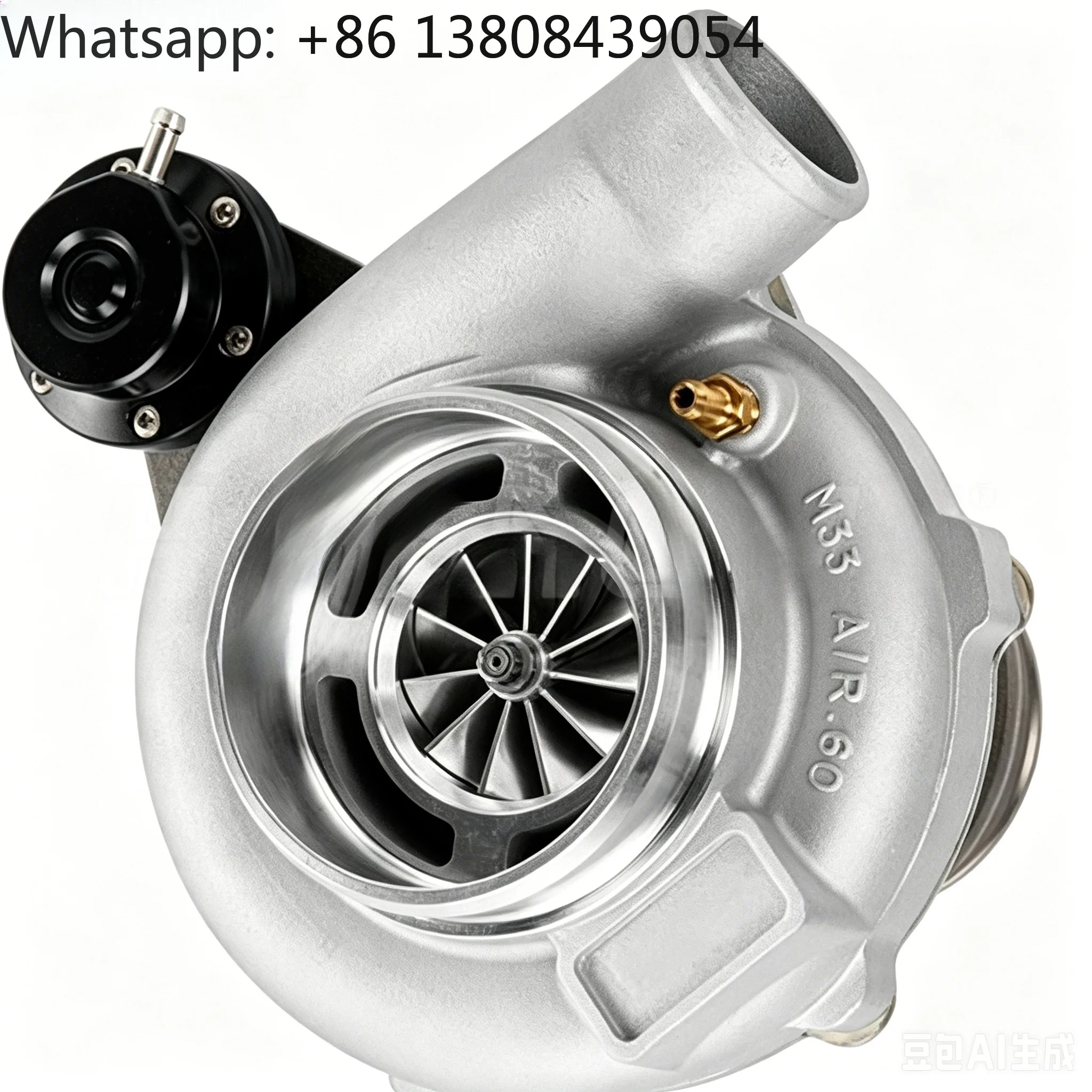 High Quality Gtx2871r Gt25 V-band Flange A/r 0.64 Dual Ceramic Ball Bearing Universal Turbo Gt28 Gt2871 Performance Turbocharger
