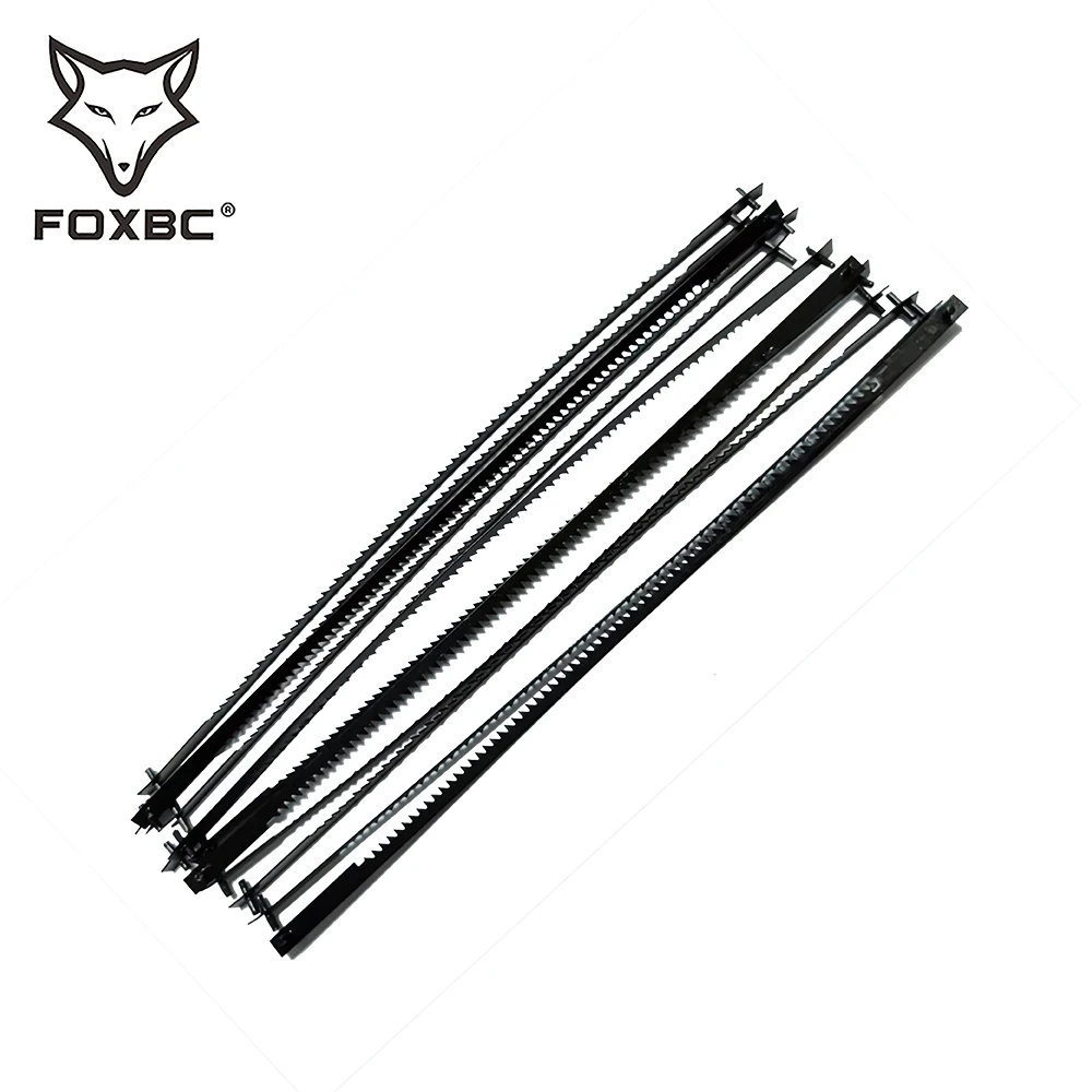 FOXBC 48 шт. 135 мм пильные полотна прокрутки 10/15/18/24 TPI для Dewalt, Delta, Craftsman 15 дюймов. И 16 дюймов. Прокручивающаяся пила