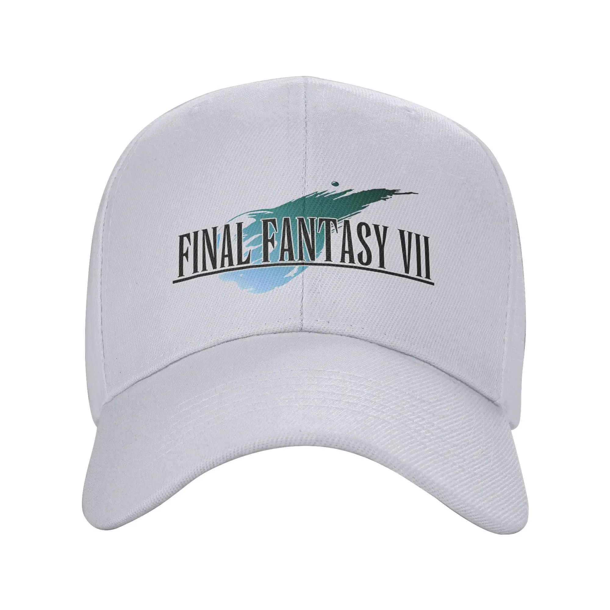 All Season Final Fantasy VII Logo Baseball Cap Merchandise For Men Women Leisure Game Trucker Hats Adjustable