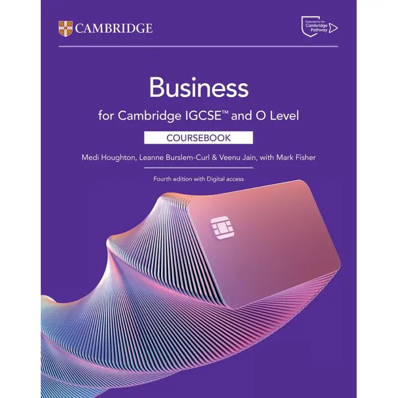 

Cambridge IGCSE And O Level Business Coursebook With Digital Access 2 Years Medi Houghton 9781009813501