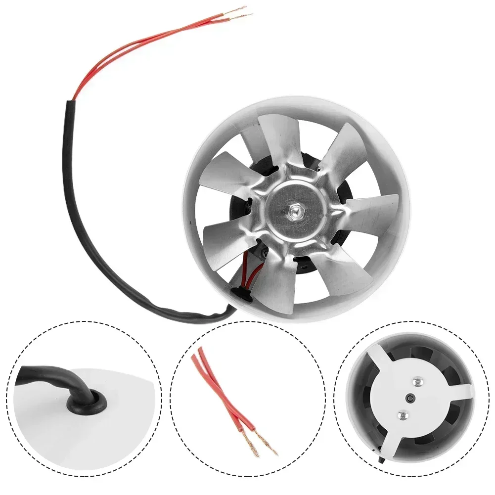 Exhaust Fan Extractor Iron Pipe Fan Quiet Smoke Strong Suction 100 Mm 140 M³/H Duct Fan For Kitchens Channel Radiator Fan