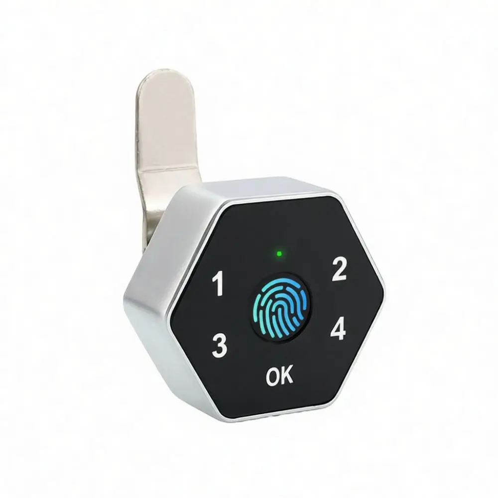 For For Dubei Electronic Biometric Drawer Lock Smart Cabinet Fingerprint Security Keyless Home Office Storage Furniture Access