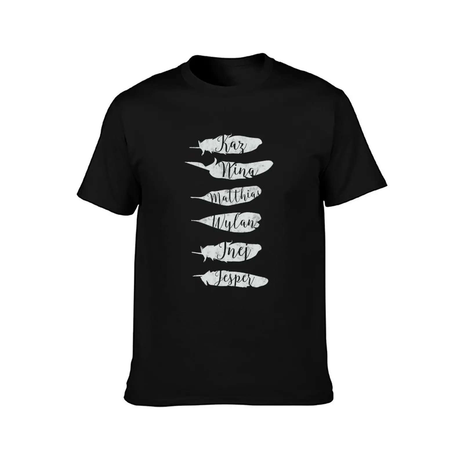 The Dregs - Six Of Crows (Black) T-Shirt t shirts for man cotton funny T-Shirt