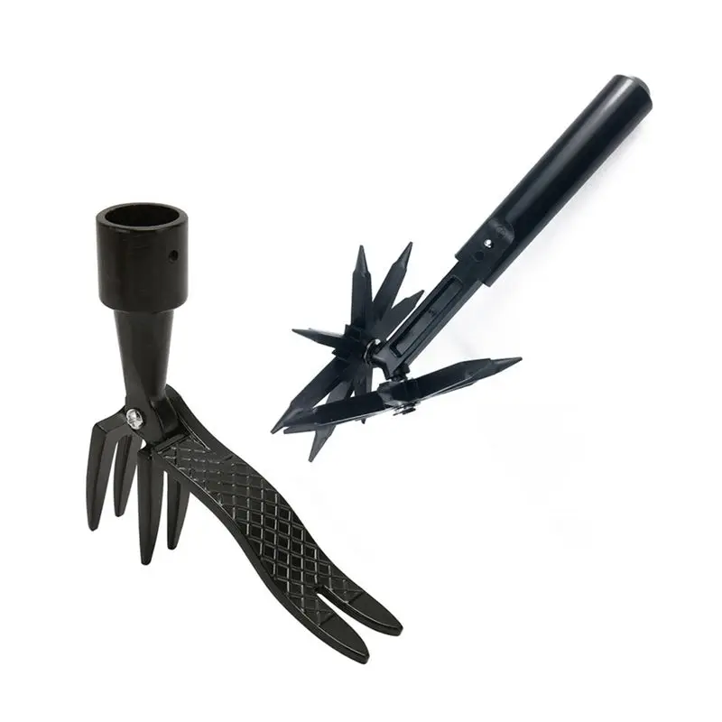 A36T-Weed Puller Garden Tiller Rotary Cultivator Tool Weeding Digging Grass Turning Tool