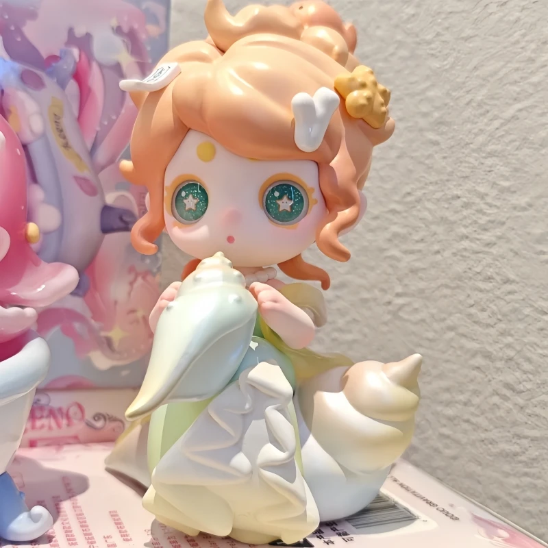 Echte Keeno V3 Wish On The Sea Breeze Serie Blind Box Mystery Box Kawaii Anime Figur Schreibtisch Dekorationen Spielzeug Freund Urlaub Gif
