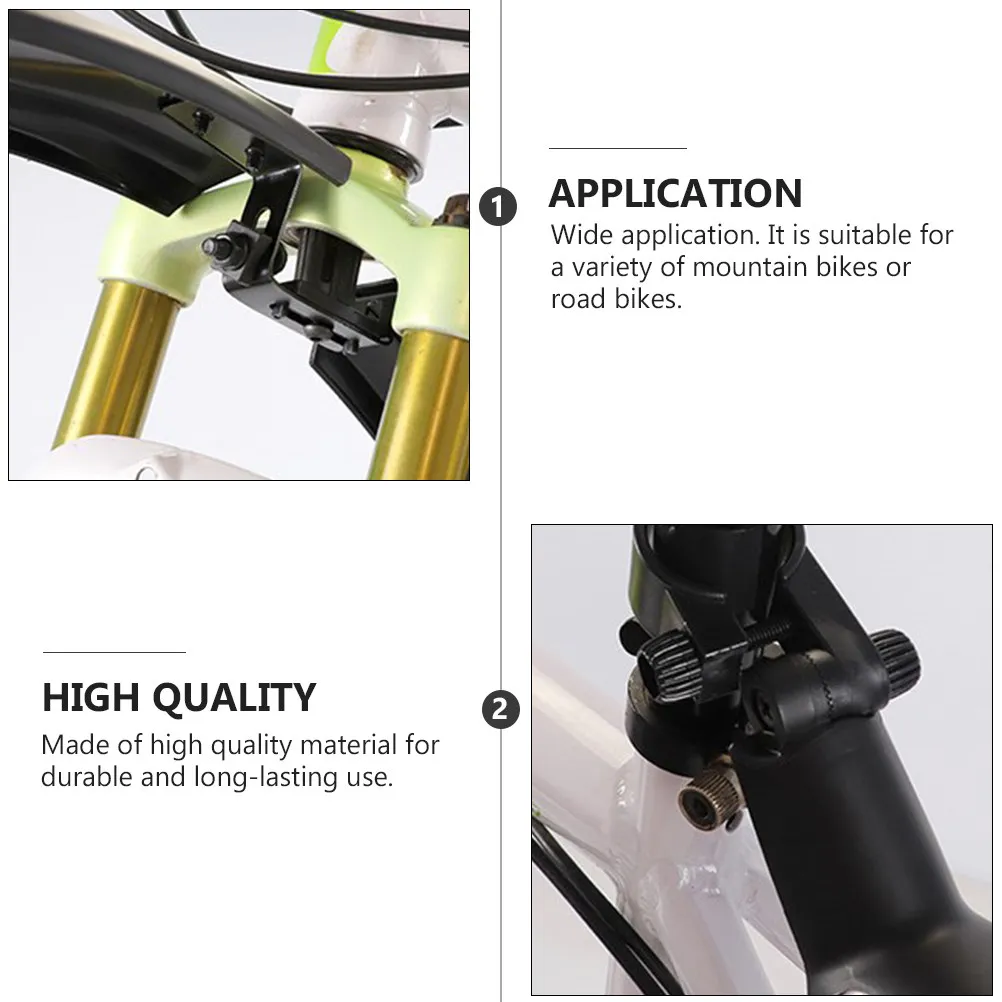 

Пара удлиненных широких брызговиков для горного велосипеда (передний и задний) для езды по грязи и дождю