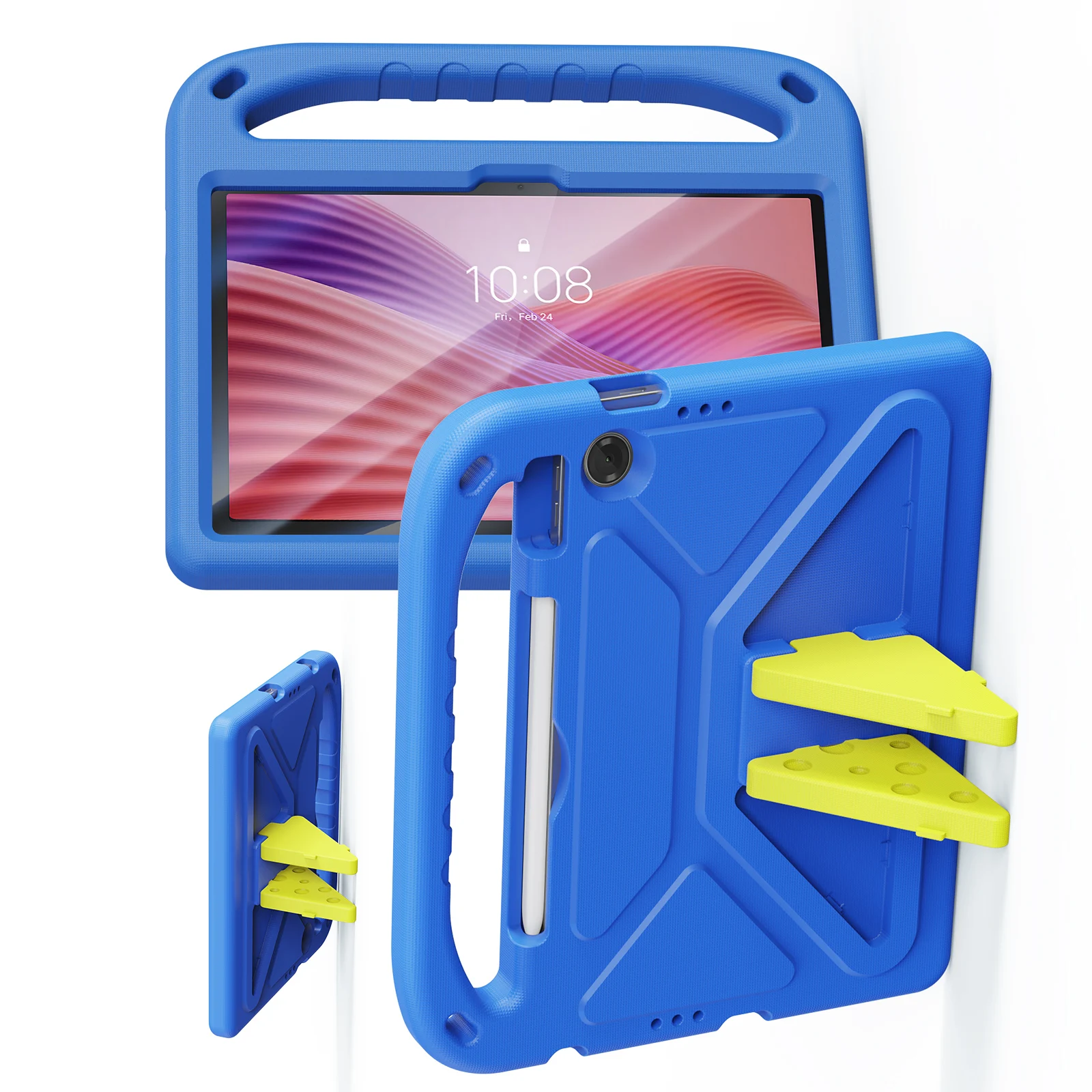 For Lenovo Tab 10.1 (2025) / Lenovo Tab K10 (2nd Gen) Tablet Case with Kickstand DUX DUCIS Puff Series EVA Kids Shockproof Cover