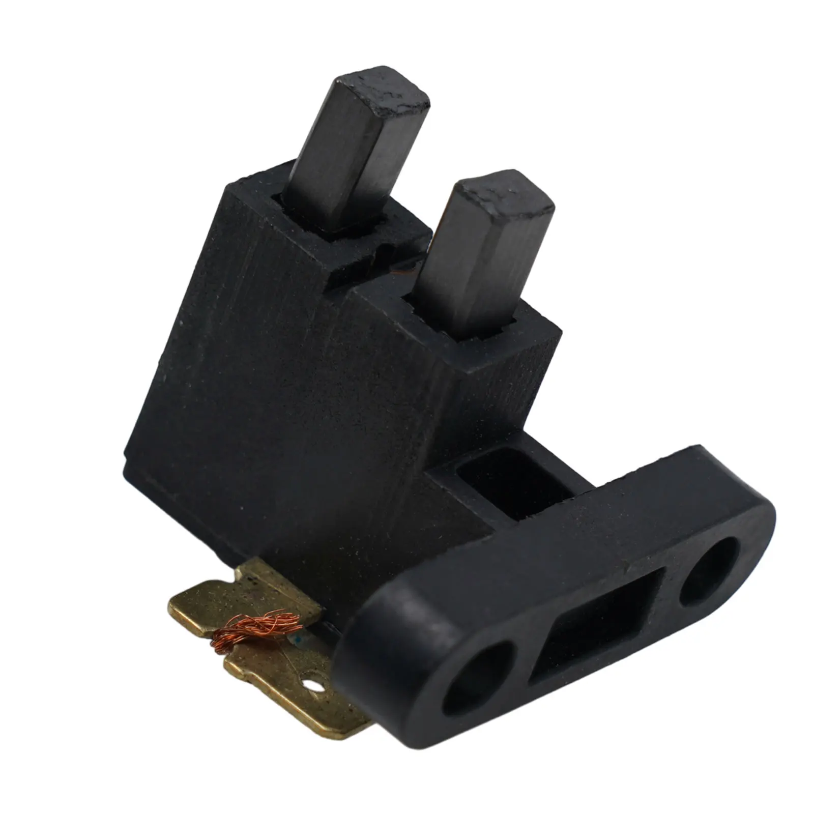 Brush Holder Regulator 250v 470uF 4-wire Connector + 2 Wires 7KW-8KW Single Phase Voltage As Picture Shown Black