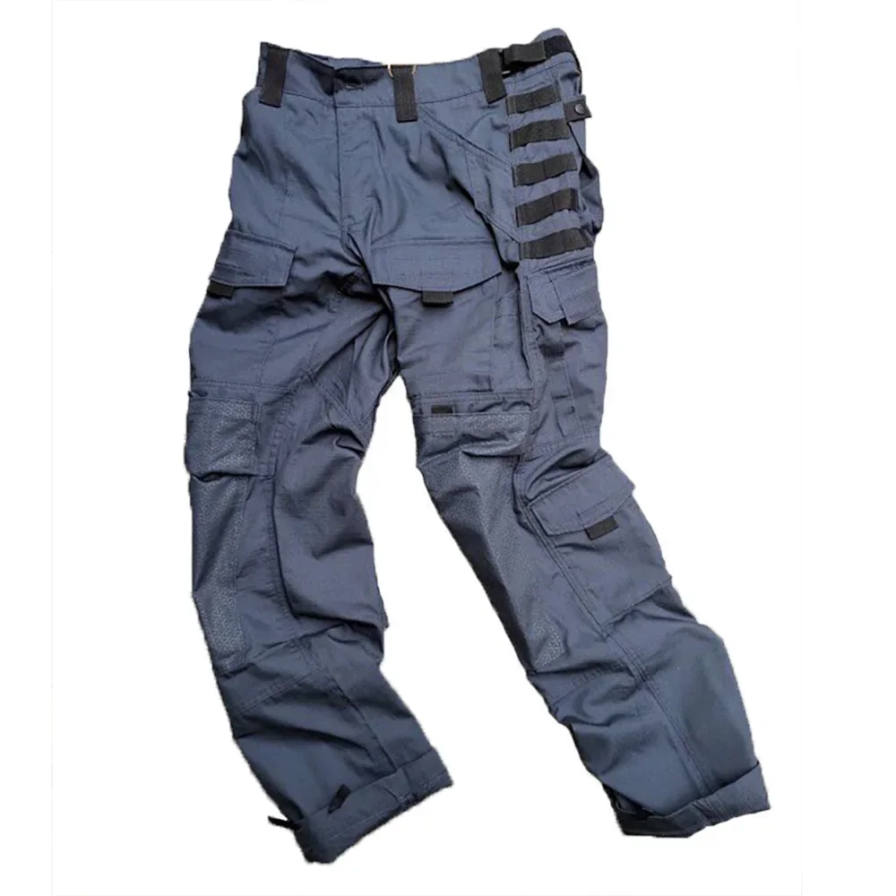 Pantaloni tattici militari Pantaloni cargo da uomo Pantaloni casual impermeabili da esterno Caccia Escursionismo Abbigliamento da lavoro multitasche resistente all'usura