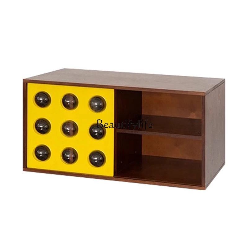 

Medieval bubble cabinet storage storage sofa side cabinet