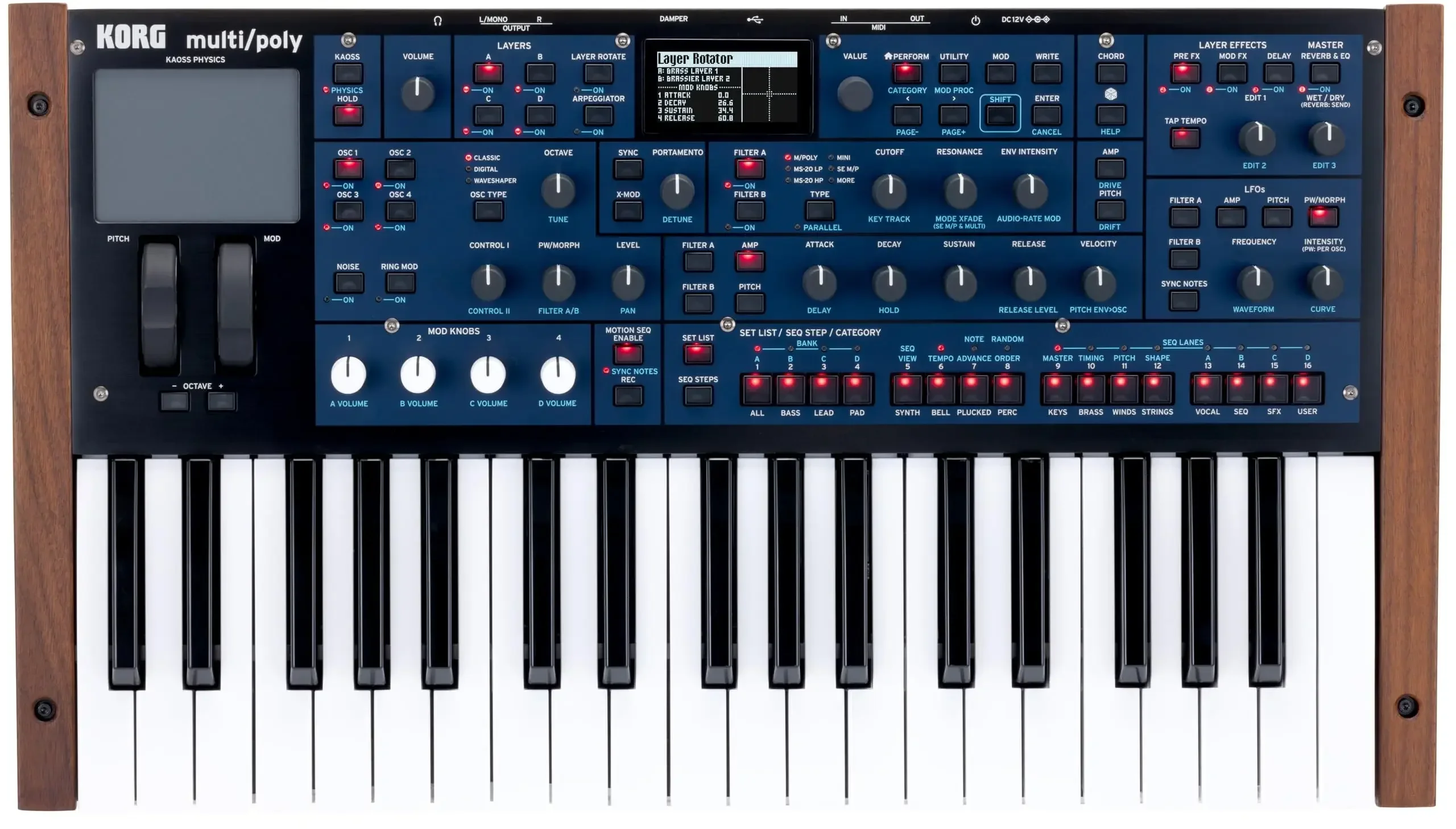 

MOVING SALES ON Korg Multi/Poly Analog Modeling Synthesizer
