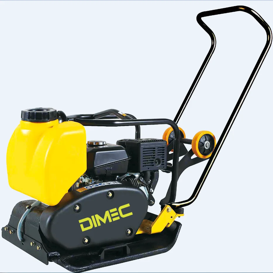 Energy-driven Energy-driven Dual Engine Plate Compactor, Forward Vibratory Soil Compaction Power-driven With Water Tank For Road