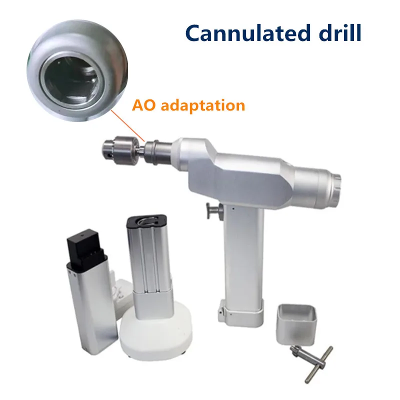 

Cannulated drill hollow bone drill Orthopedic power Bone cannulated drill with AO adaptor drill Electric Bone Drill Bits